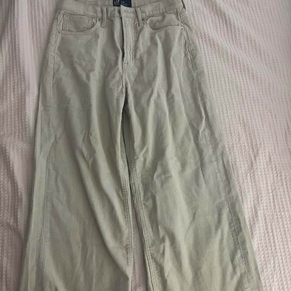 Gap corduroy wide leg pants